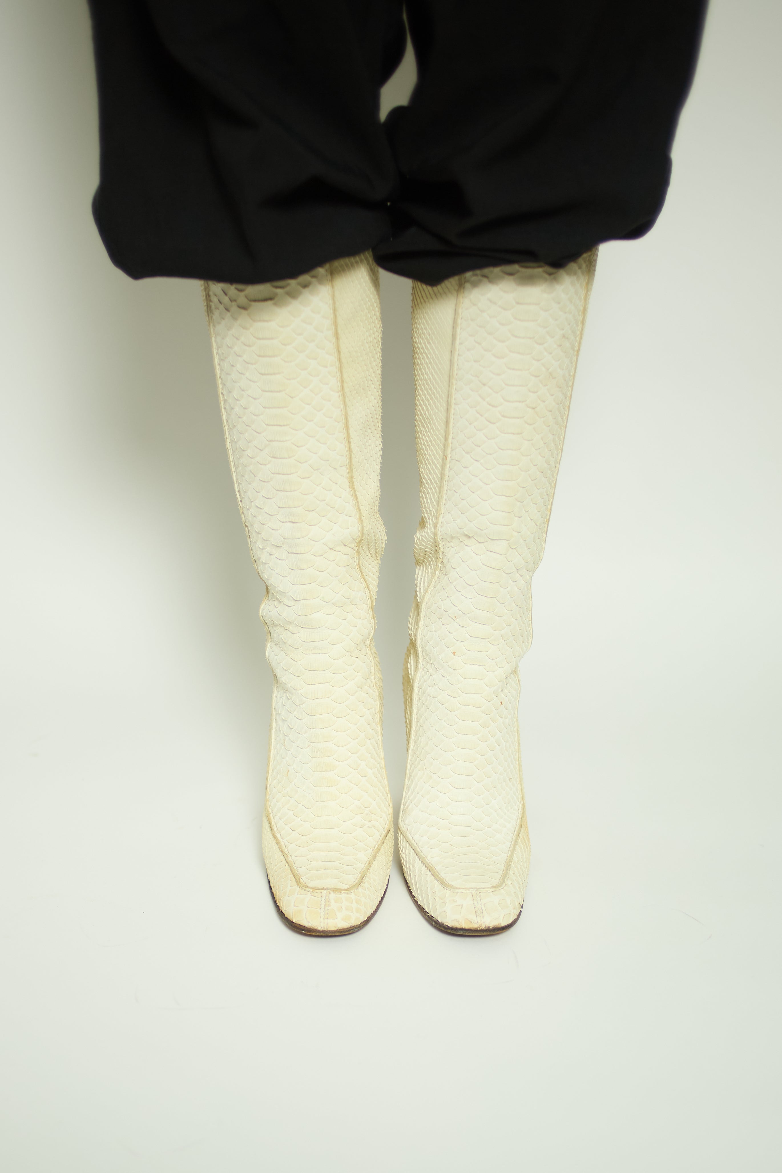 White Python Boots – Laan Amsterdam